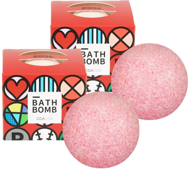 코아코스 딥키스 버블 배쓰밤, 140g, 2개