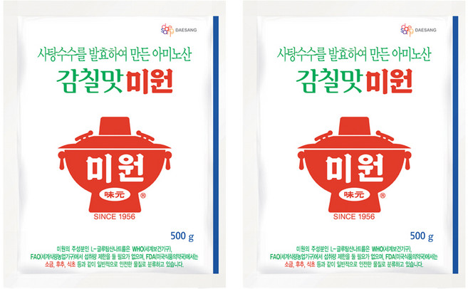 미원 감칠맛미원, 500g, 2개