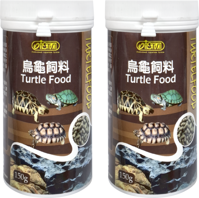 ISTA 伊士達 烏龜飼料 兩棲爬蟲 澤龜 陸龜 I-331, 150g, 2罐