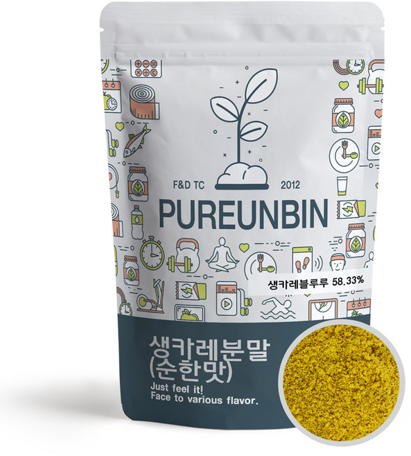 푸른빈 생카레 분말 순한맛, 500g, 1개
