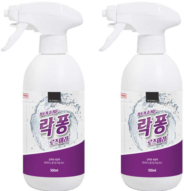 락퐁 로즈마리 욕실세정제, 500ml, 2개