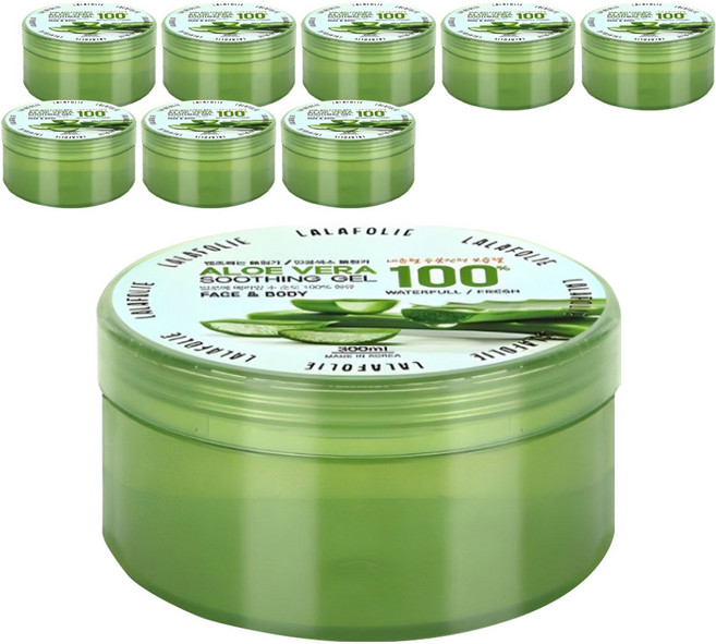 라라폴리 알로에베라 수딩젤, 300ml, 9개