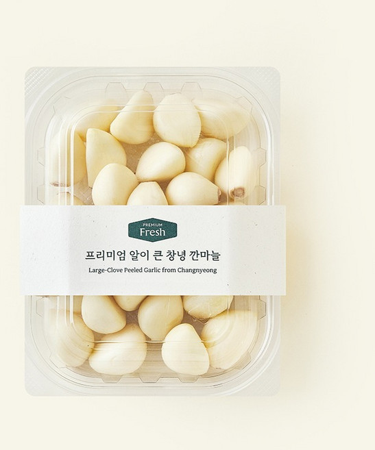프리미엄 알이 큰 창녕 깐마늘, 200g, 1개