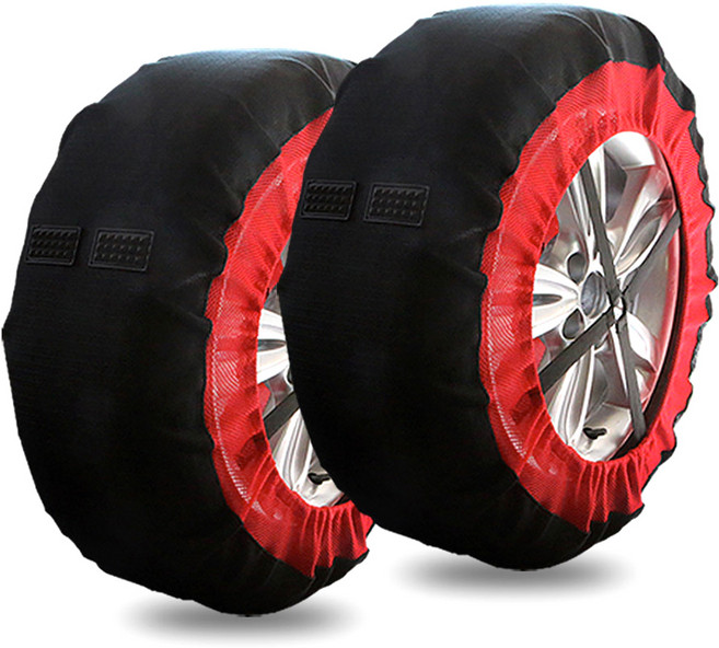 패브릭 우레탄 스노우 체인 2p, 1세트