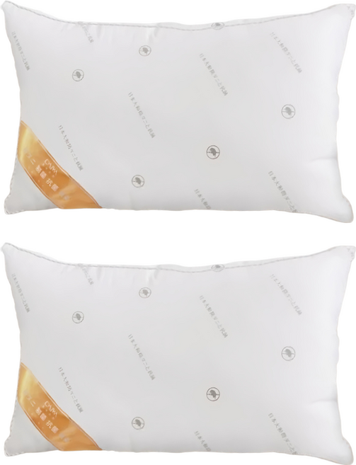 夢之語 日本大和防蟎抗菌獨立筒枕QQ枕 台灣製造, 2個