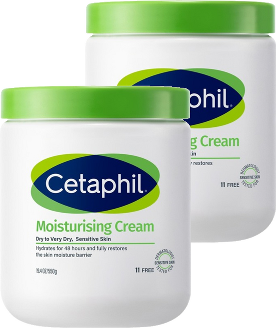 세타필 모이스춰라이징 크림, 550g, 2개