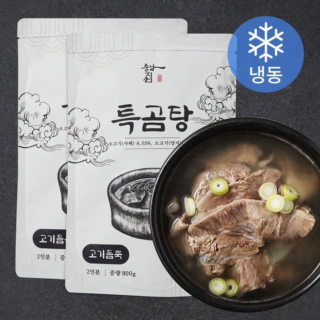 동남집 고기듬뿍 특곰탕 (냉동), 800g, 2팩