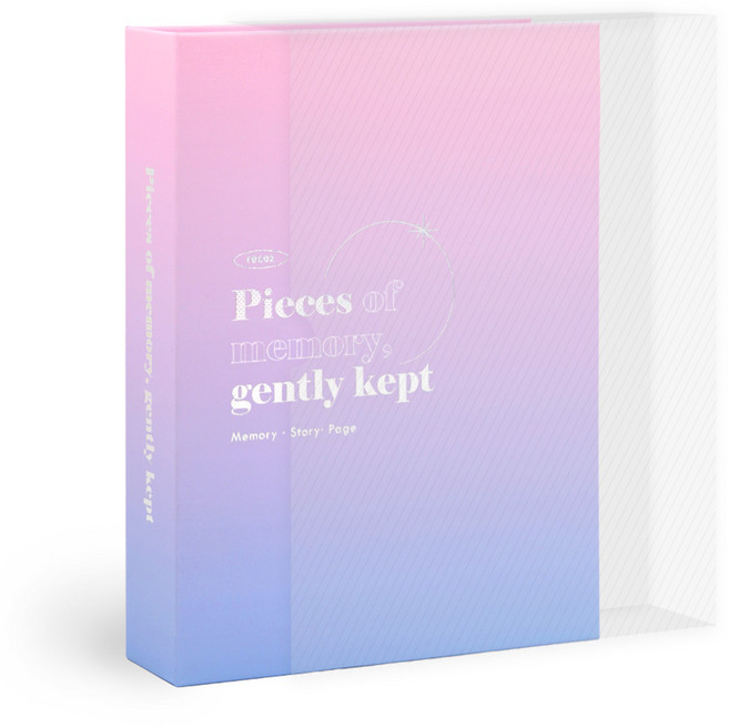 리코즈 글로우 포토카드 앨범, 01 트와일라잇, 40매