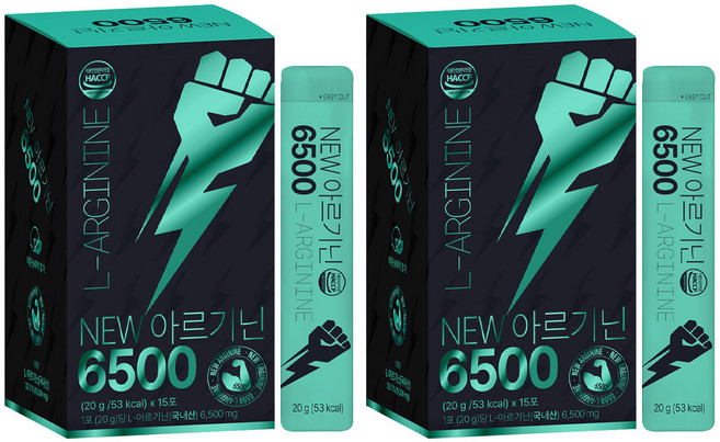 라이프힐 NEW 아르기닌 6500, 300g, 2개