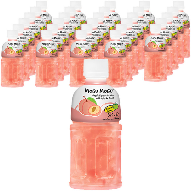 모구모구 복숭아맛, 320ml, 48개