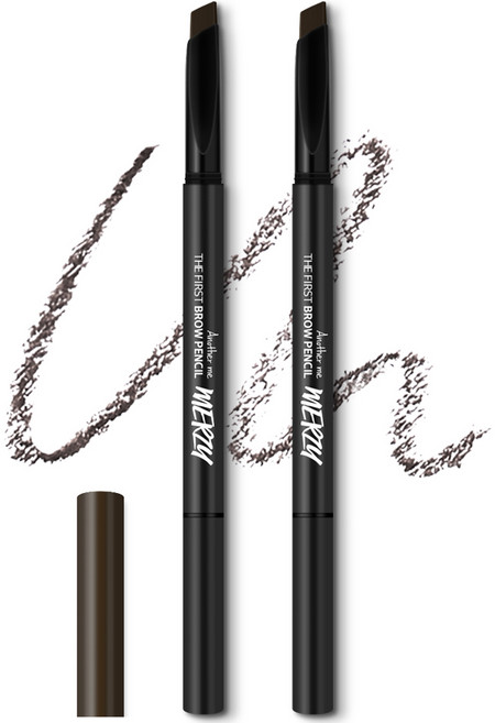 머지 더 퍼스트 브로우 펜슬 0.3g, B1아콘브라운, 2개