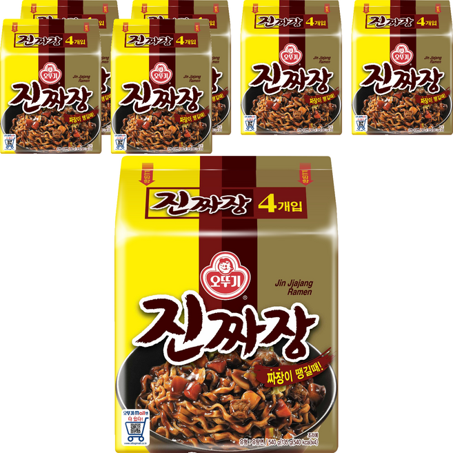 오뚜기 진짜장 라면 135g, 28개