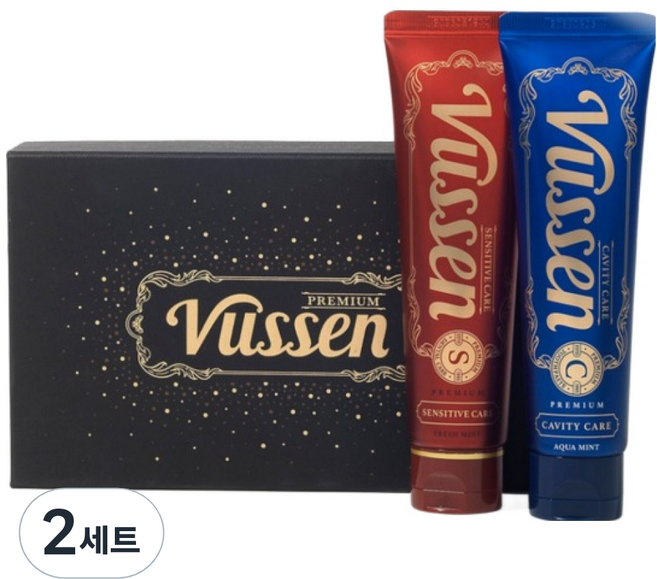 뷰센 기능성 치약 시린이 충치 케어 세트 S 120g + C 120g, 2세트