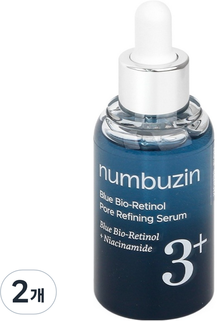 넘버즈인 3번 블루 바이오 레티놀 모공 앰플, 30ml, 2개