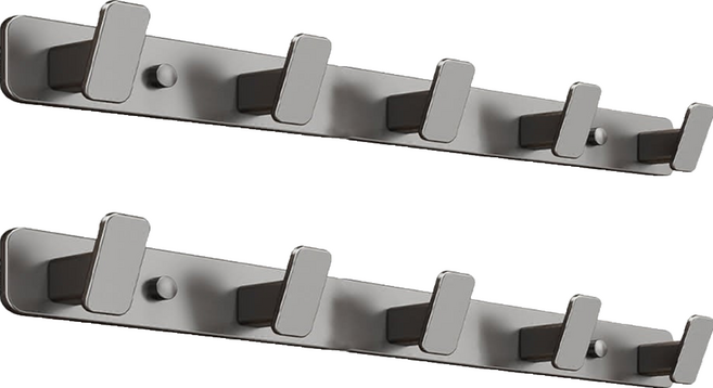 小麥購物 掛壁掛勾架 五勾 106g 2個