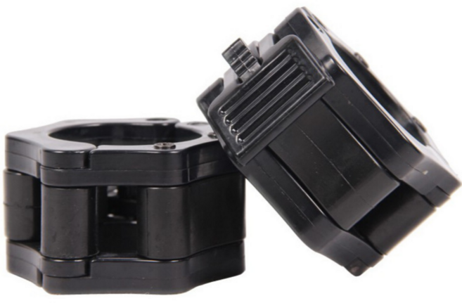 심플리핏 바벨 락조 마구리 고정락, 블랙, 2개