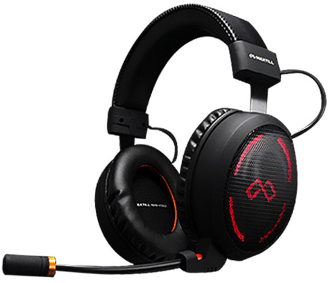 맥스틸 TRON Virtual 7.1CH 좌우구분 스테레오 진동 RGB 헤드셋, G5100SV, 블랙