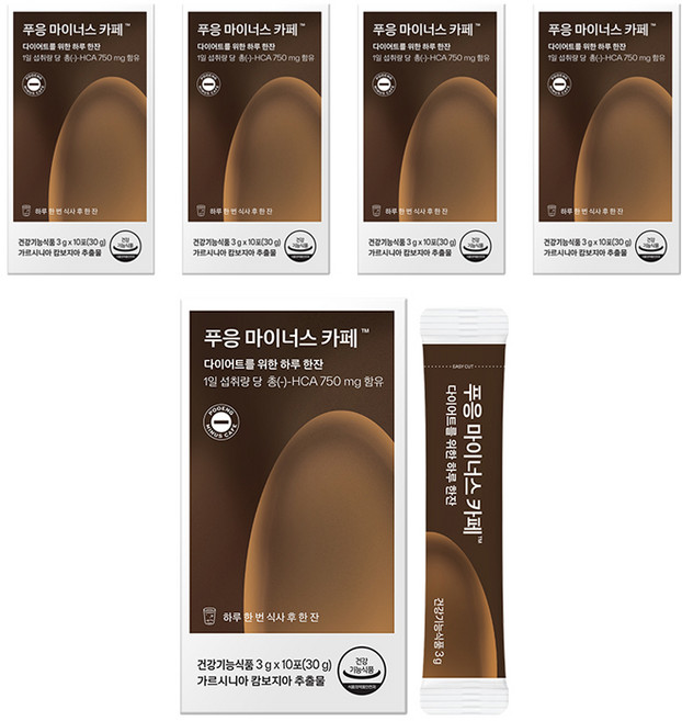 DrBlet Pooneg藤黃果減法咖啡, 30g, 5盒