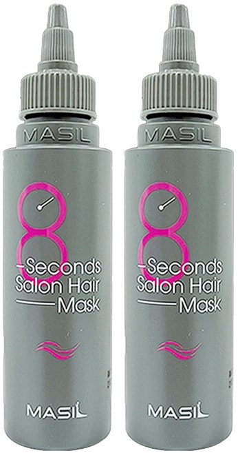MASIL 8秒沙龍超級溫和護髮膜, 100ml, 2瓶