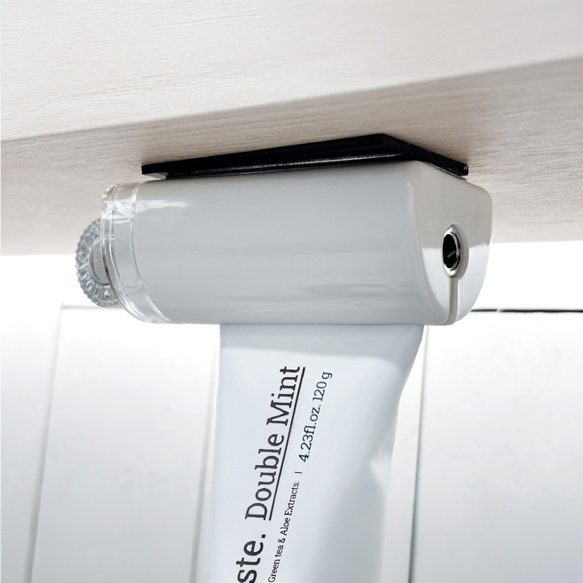 홈르네 공중부양 치약짜개 디스펜서 자석 튜브링거, 화이트, 1개