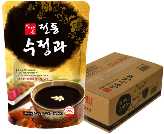 파낙스 참다음 전통수정과, 790ml, 10개