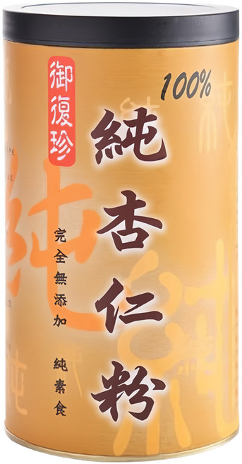 御復珍 100%純杏仁粉 無添加糖 純素, 300g, 1罐