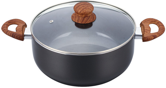 퀸센스 인덕션 벨라 양수냄비, 24cm, 혼합색상, 1개