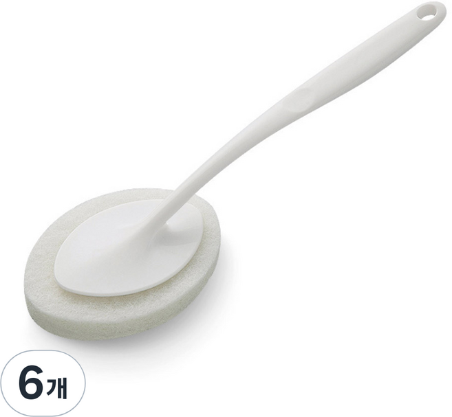 모나코올리브 밀크폼 핸디형 브러쉬, 1개입, 6개