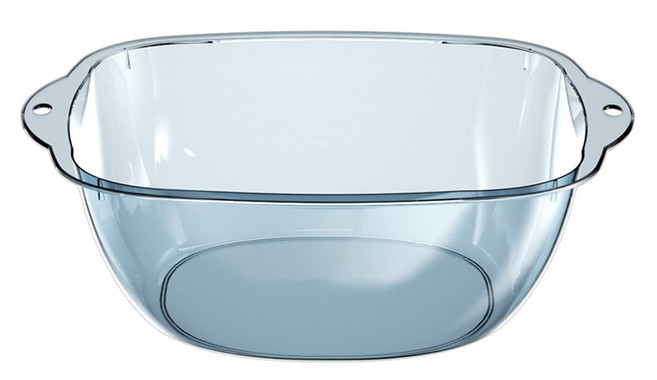 셀리빙 욕실 주방 설거지 고강도 대야, 1개, 블루