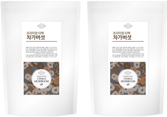 라돌체비타 차가버섯 삼각티백 50p, 1.2g, 2개, 50개입