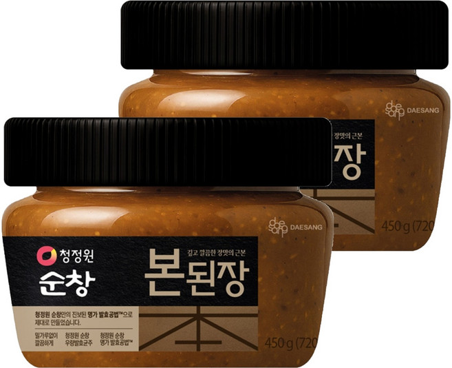 清淨園 Sunchang 本大醬, 450g, 2個