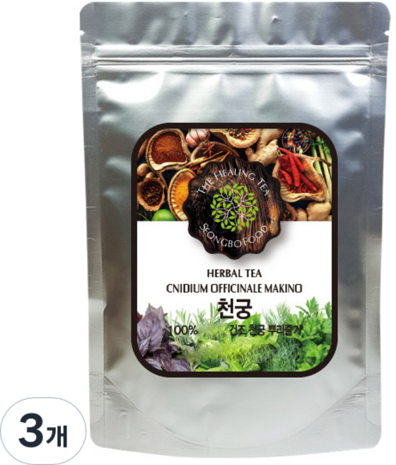 成寶食品 韓國產川芎, 100g, 3個