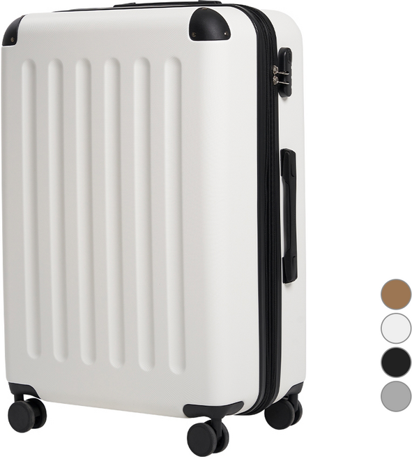 루디크 보르도 여행용 확장형 하드캐리어 20인치 24인치 28인치