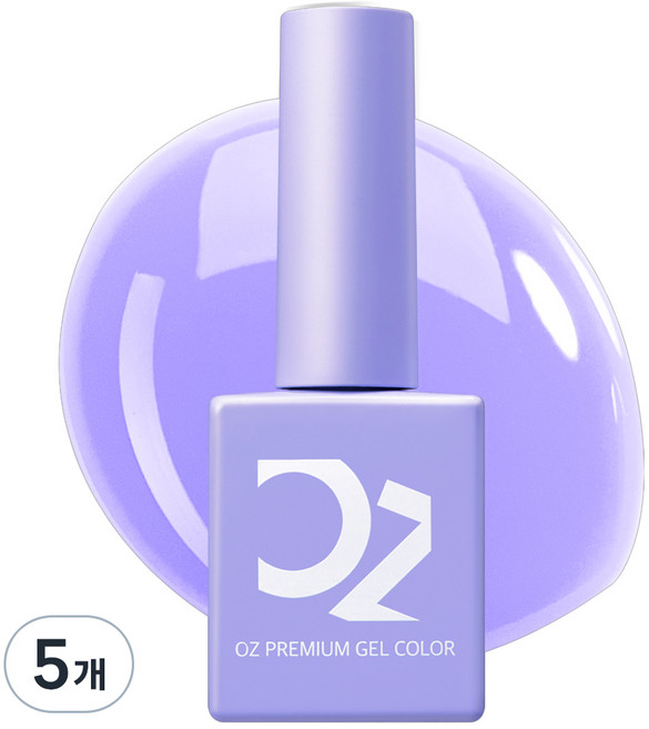 오즈네일 프리미엄 젤 컬러, 05 멜팅 블루, 10g, 5개