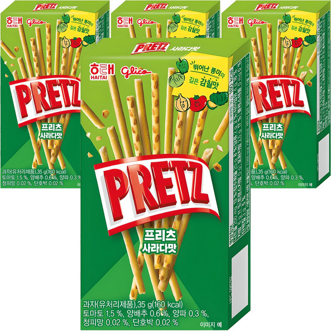 프리츠 사라다 과자, 4개, 35g