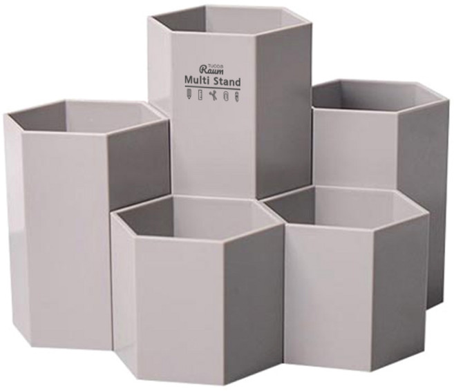 투코비 라움 5구 다용도 꽂이함, 그레이, 1개