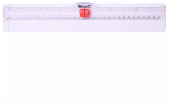 KW-triO 堡勝企業 迷你輕型裁紙刀 13831, 杏柔白色, 1支