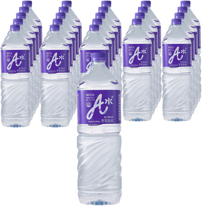 에이수 Rap 알칼리 암반수, 2L, 24개
