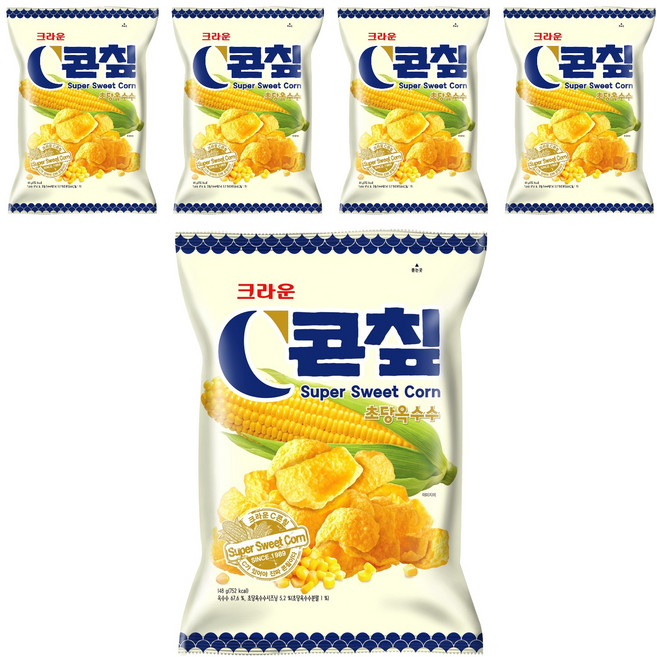 C콘칲 초당 옥수수, 148g, 5개