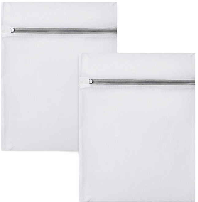 모던모어 촘촘 튼튼 사각 세탁망 30 x 40cm, 화이트, 2개