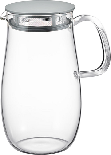 HARIO 好璃奧 麥茶君 XMP-1000-DGR, 1個, 1L, 灰色