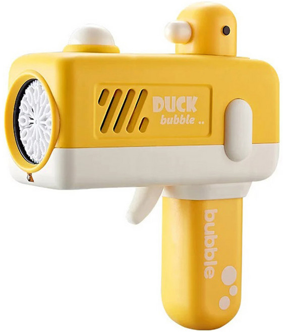 캐스비 자동 비누방울 버블건, 오리(버블건) + 랜덤발송(비누방울액통), 1개