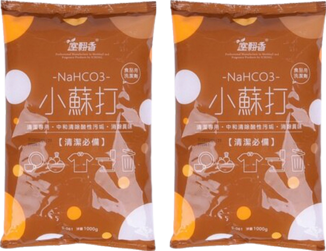 室翲香 小蘇打 S061, 1kg, 2包