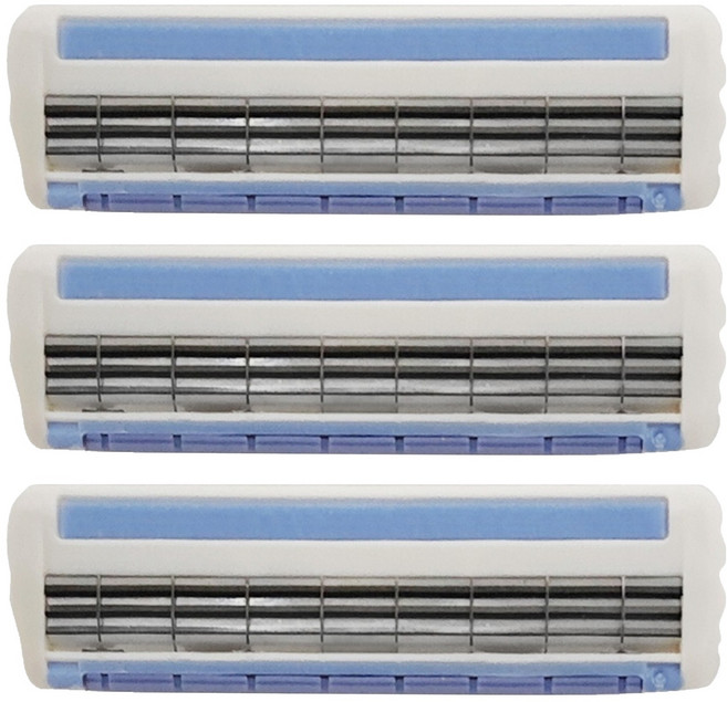 KAI 貝印 razor 得體刀刀片 BSE-3L3G, 3入, 1組