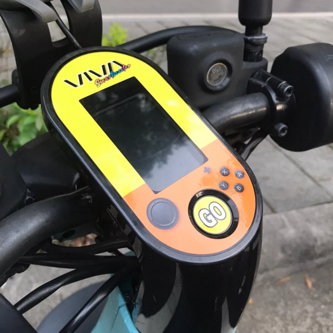 GOGORO VIVA造型膜, 黃色Swi ch, 1個