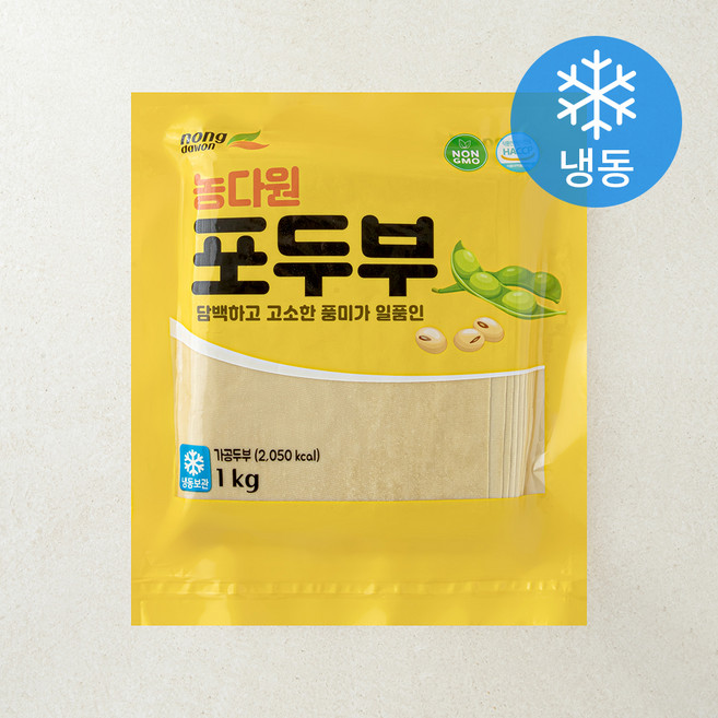 농다원 포두부 (냉동), 1kg, 1개