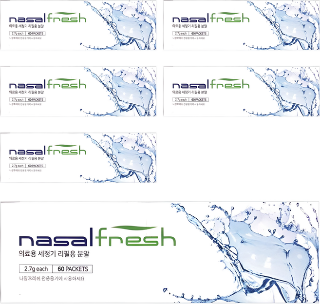나잘후레쉬 코세정용 분말 60p, 6개