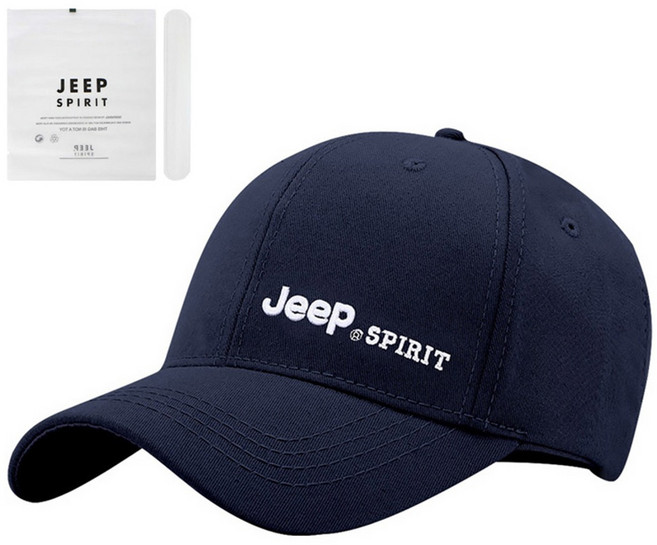 JEEP SPIRIT 休閒棒球帽 + Jeep 專用包裝 + 吸汗墊