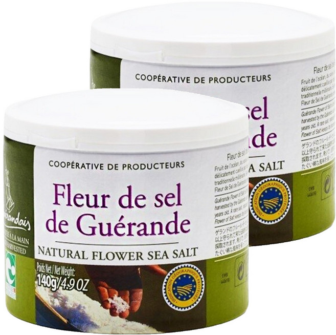 Le Paludier de Guerande 葛宏德 法國頂級海鹽, 140g, 2罐