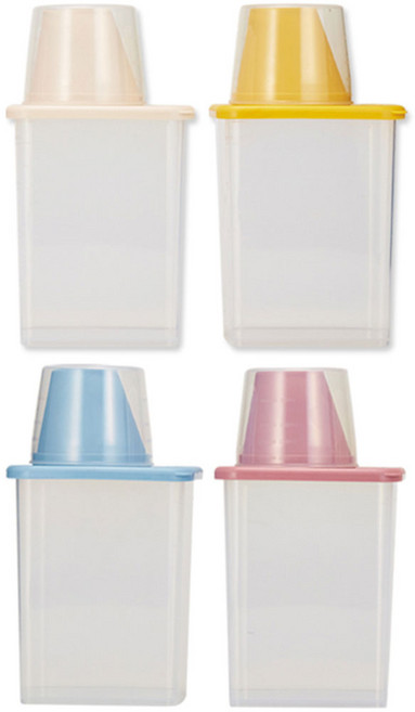 씨밀렉스 도어 미니 잡곡통 사각, 랜덤 발송, 4개